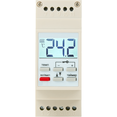 Электронный двухдиапазонный терморегулятор AST-257D