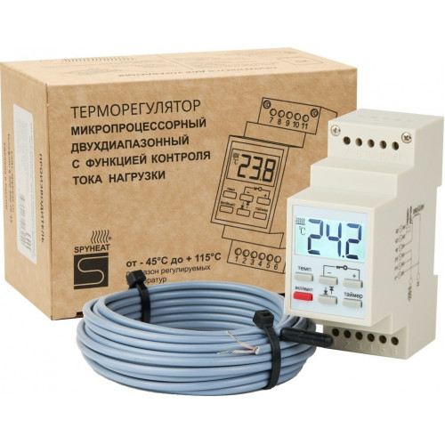 Электронный двухдиапазонный терморегулятор AST-257D