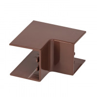 Угол<br/>внутренний (25х25) (4 шт) темное дерево EKF-Plast   ibd-25-25x4