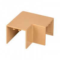 Поворот<br/>90 гр. (25х25) (4 шт) светлое дерево EKF-Plast   abl-25-25x4