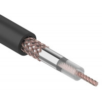 01-2003 ∙ Кабель коаксиальный RG-58 A/U, 50 Ом, Cu/Al/Cu, 64%, 100м, черный, Rexant