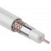 01-2221 ∙ Кабель коаксиальный RG-6U+Cu, 75 Ом, Cu/Al/Cu, 64%, 100м, Indoor, белый, Rexant