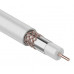 01-2223 ∙ Кабель коаксиальный RG-6U+Cu, 75 Ом, Cu/Al/Cu, 75%, 100м, Indoor, белый, Rexant