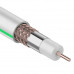 01-2424 ∙ Кабель коаксиальный SAT 703 B, Cu/Al/Cu, 48%, 75 Ом, 100м, Indoor, белый, СМАРТКИП