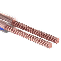 01-6202-6 ∙ Кабель акустический 2х0,35 мм², прозрачный BLUELINE, 100м, PROconnect