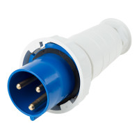 11-8906 ∙ Вилка 033 переносная 2Р+РЕ 63А 220В IP67 REXANT