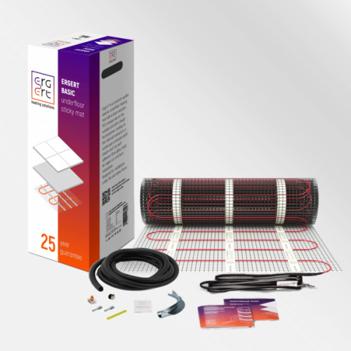 Нагревательный мат Ergert BASIC-150  1800 Вт, 12 кв.м.