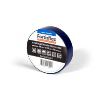Изолента ПВХ 19х0.15х20 (син) (Fortisflex)