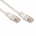 Шнур коммутационный,  патч-корд,  U/UTP RJ45-RJ45 CAT 5e, PVC,  серый,  1м,  REXANT