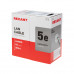 Кабель витая пара U/UTP,  CAT 5e,  ZH нг(А)-HF,  4PR,  24AWG, INDOOR, SOLID,  серый,  305м REXANT LIGHT