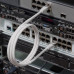 Шнур коммутационный,  патч-корд F/UTP RJ45-RJ45, CAT 5e,  ZH нг(А)-HF,  серый,  1м REXANT