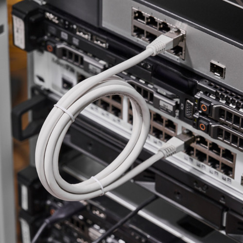 Шнур коммутационный,  патч-корд F/UTP RJ45-RJ45, CAT 6, ZH нг(А)-HF,  серый,  1,5м REXANT
