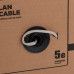 Кабель витая пара F/UTP,  CAT 5e, PE,  4PR,  24AWG, OUTDOOR, SOLID,  черный,  305м,  серия LIGHT,  РФ REXANT